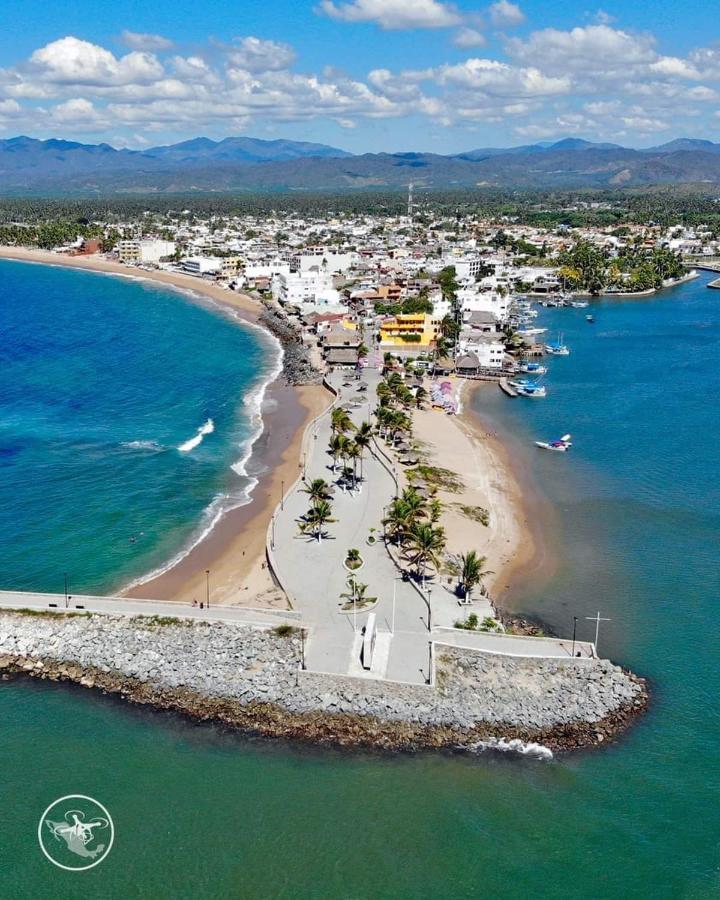 Hotel Y Bungalows Bugambilias San Patricio Melaque Exteriör bild