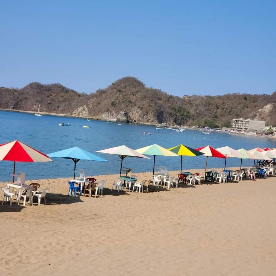 Hotel Y Bungalows Bugambilias San Patricio Melaque Exteriör bild
