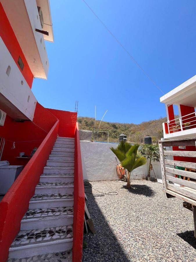 Hotel Y Bungalows Bugambilias San Patricio Melaque Exteriör bild