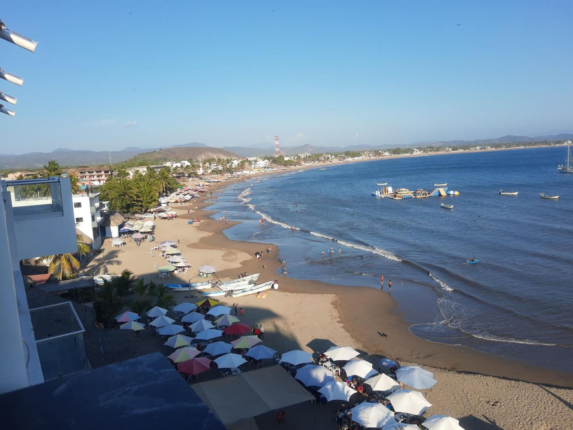 Hotel Y Bungalows Bugambilias San Patricio Melaque Exteriör bild